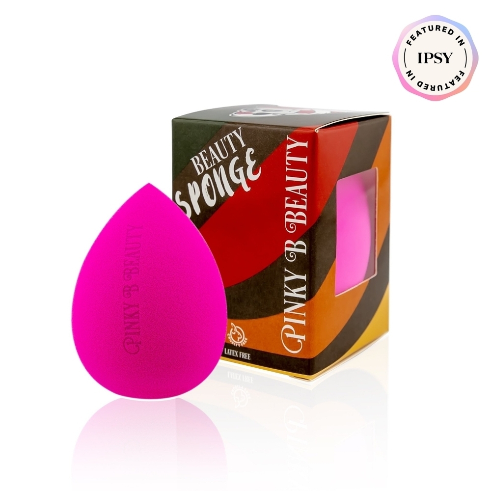 Pinky B Beauty Hot Pink Makeup Sponge